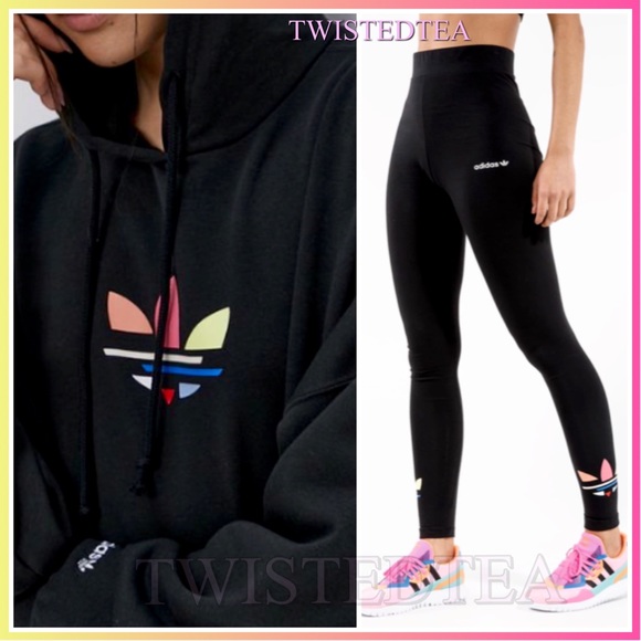 adidas Pants - NWT 2 pc L adidas original hoodie sweatshirt leggings matching set large outfit